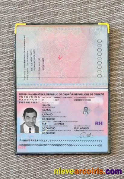 Croatia passport photolook